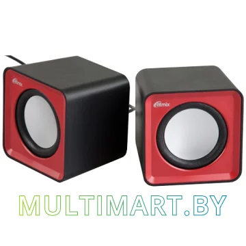 Акустика Ritmix SP-2020 (черный/красный)